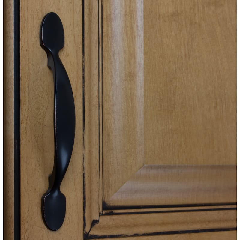 GlideRite 3-inch Oil Rubbed Bronze Classic Cabinet Pulls (Case of 25)