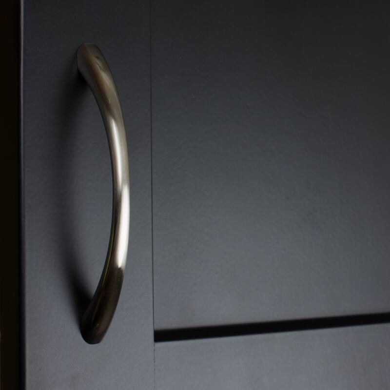 GlideRite 3.75-inch Satin Nickel Loop Pulls (Case of 25)