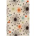 Safavieh Handmade Cosmos Ivory New Zealand Wool Rug - 7'6 x 9'6