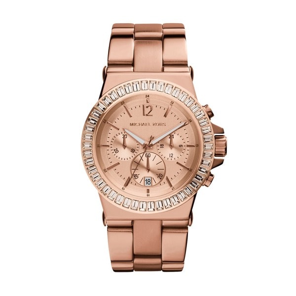 michael kors women's rose gold watches