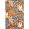 Safavieh Handmade Soho Lakeside Brown New Zealand Wool Rug - 5' x 8'