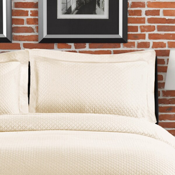 LaMont Home Diamante Collection – 100% Cotton Matelassé Sham