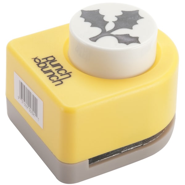 Shop Punch Bunch Large'Holly Leaves' Punch Free Shipping On Orders