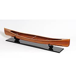 Old Modern Handicrafts Canoe Model