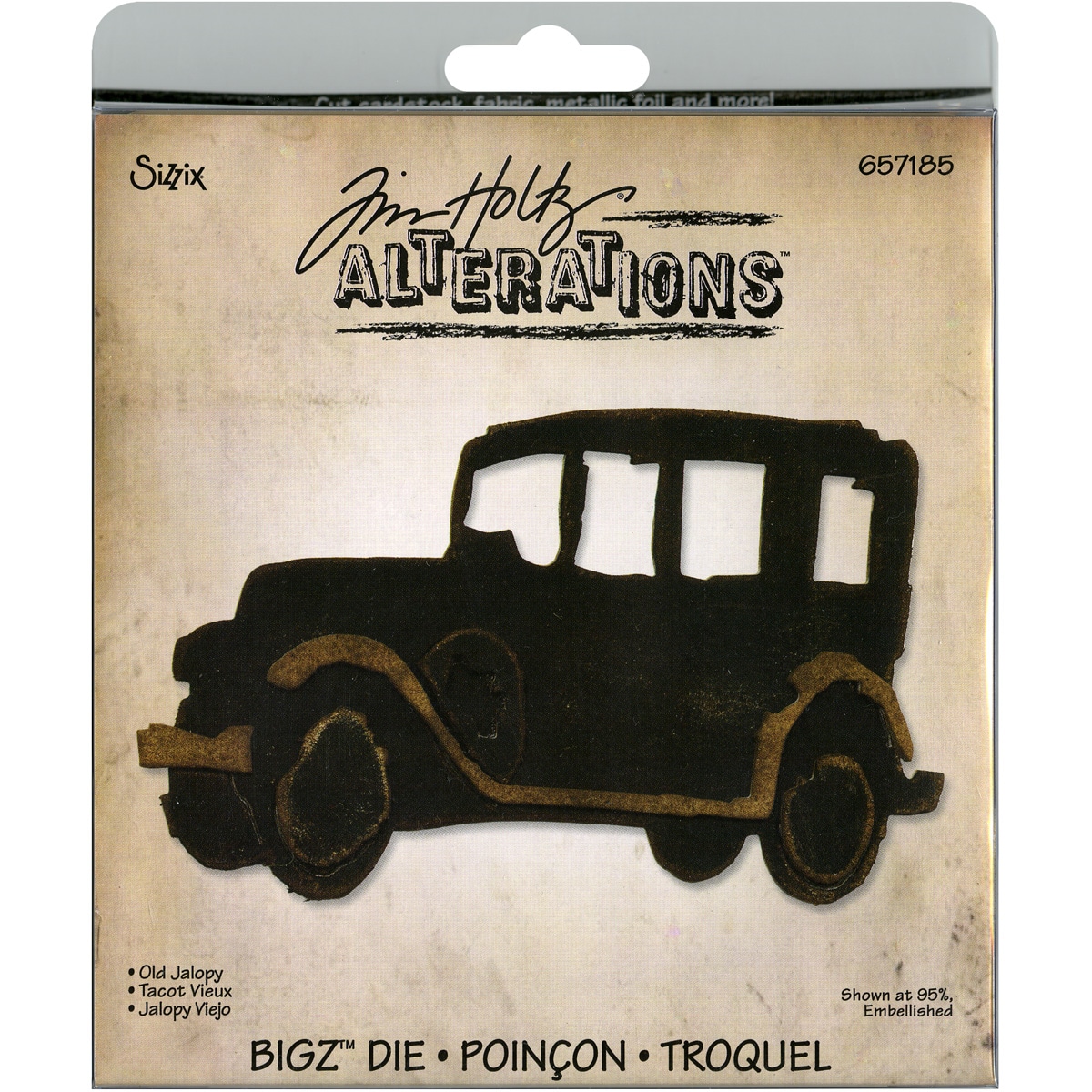 Sizzix Old Jalopy Bigz Bigkick/big Shot Die