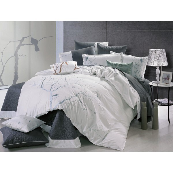 Bird Call Queen size 3 piece Comforter Set