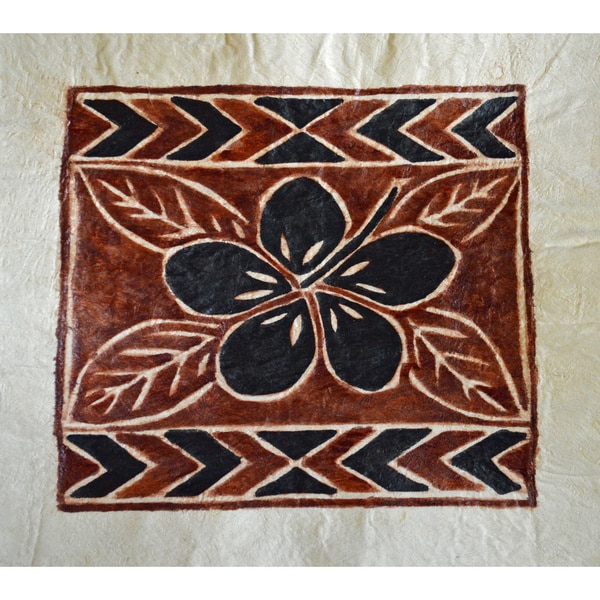 Bark Cloth Hibiscus Siapo Art (Samoa)  ™ Shopping   Big