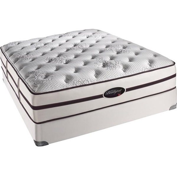 beautyrest silver avondale plush pillowtop king mattress