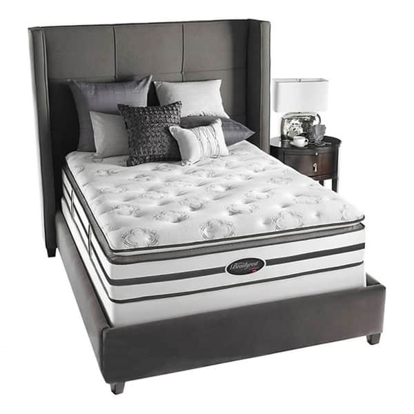 Beautyrest Classic Meyers Plush Firm Pillow Top King-size Mattress Set ...