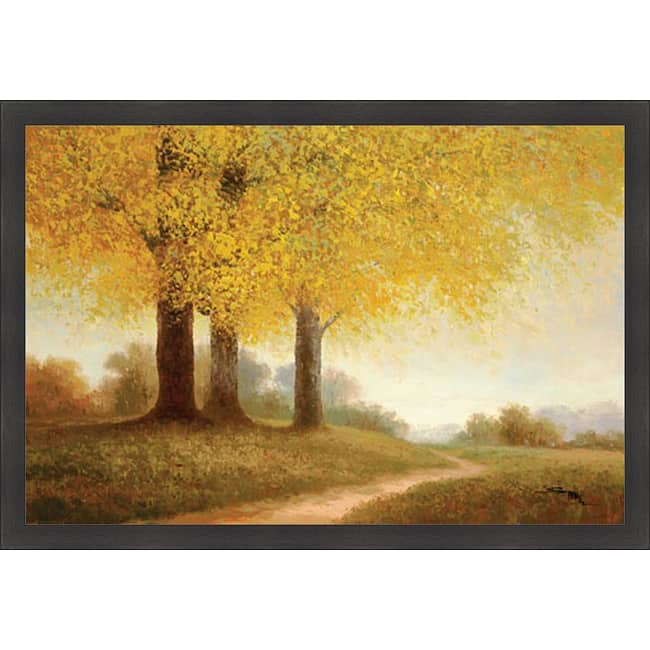 Samuel 'Meadow Path' Framed Print Art