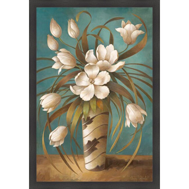 Shop Elaine VollherbstLane 'Vision in White I' Framed Print Art Free