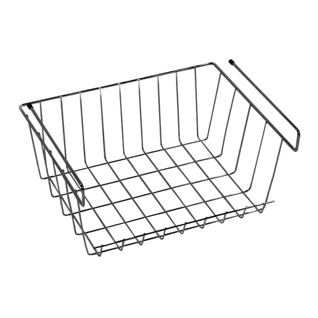 Z1 Small Under Shelf Basket Closet Storage