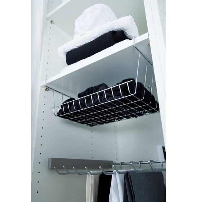 Z2 Medium Under Shelf Basket Closet Storage