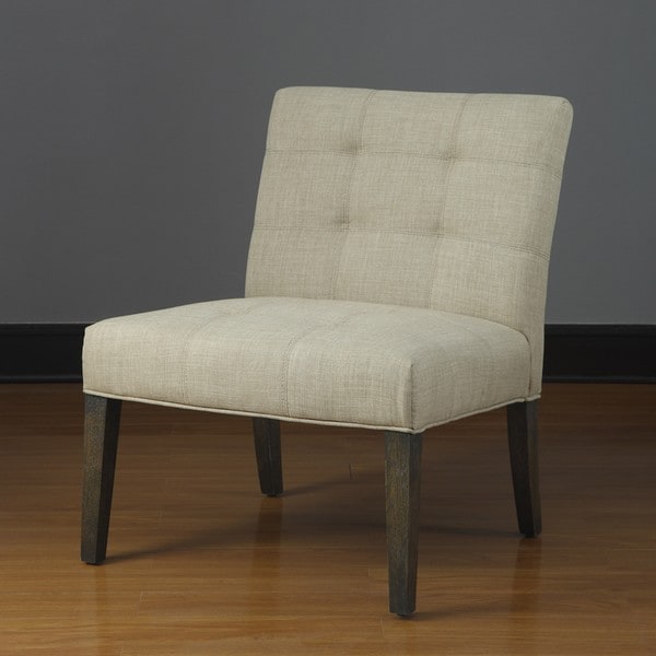 Whitney Linen Armless Chair Chairs