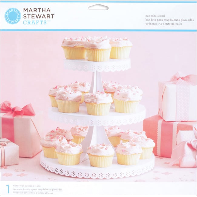 Martha Stewart Doily Lace Cupcake Stand