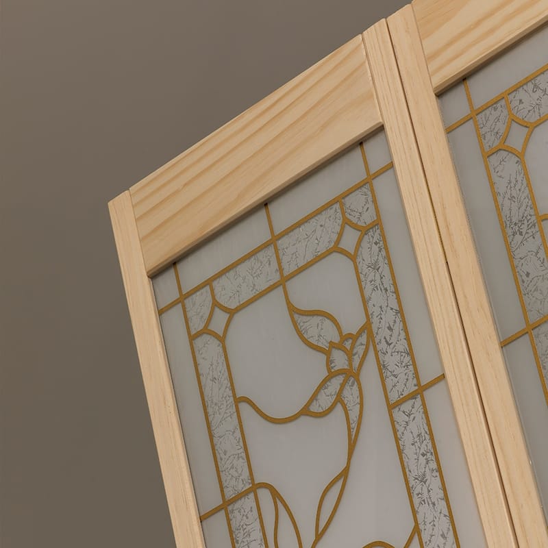 AWC Giverny Glass Unfinished Pine 24-inch Bifold Door