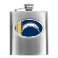NFL San Diego Chargers 8-oz Stainless Steel Hip Flask