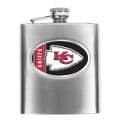 Kansas City Chiefs 8-oz Stainless Steel Hip Flask