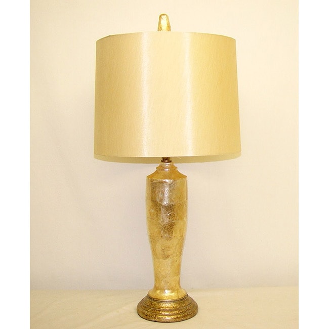 Golden Capiz Table Lamp