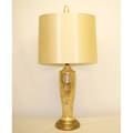 Golden Capiz Table Lamp