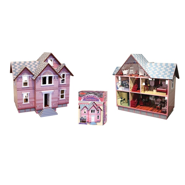 melissa and doug victorian dollhouse