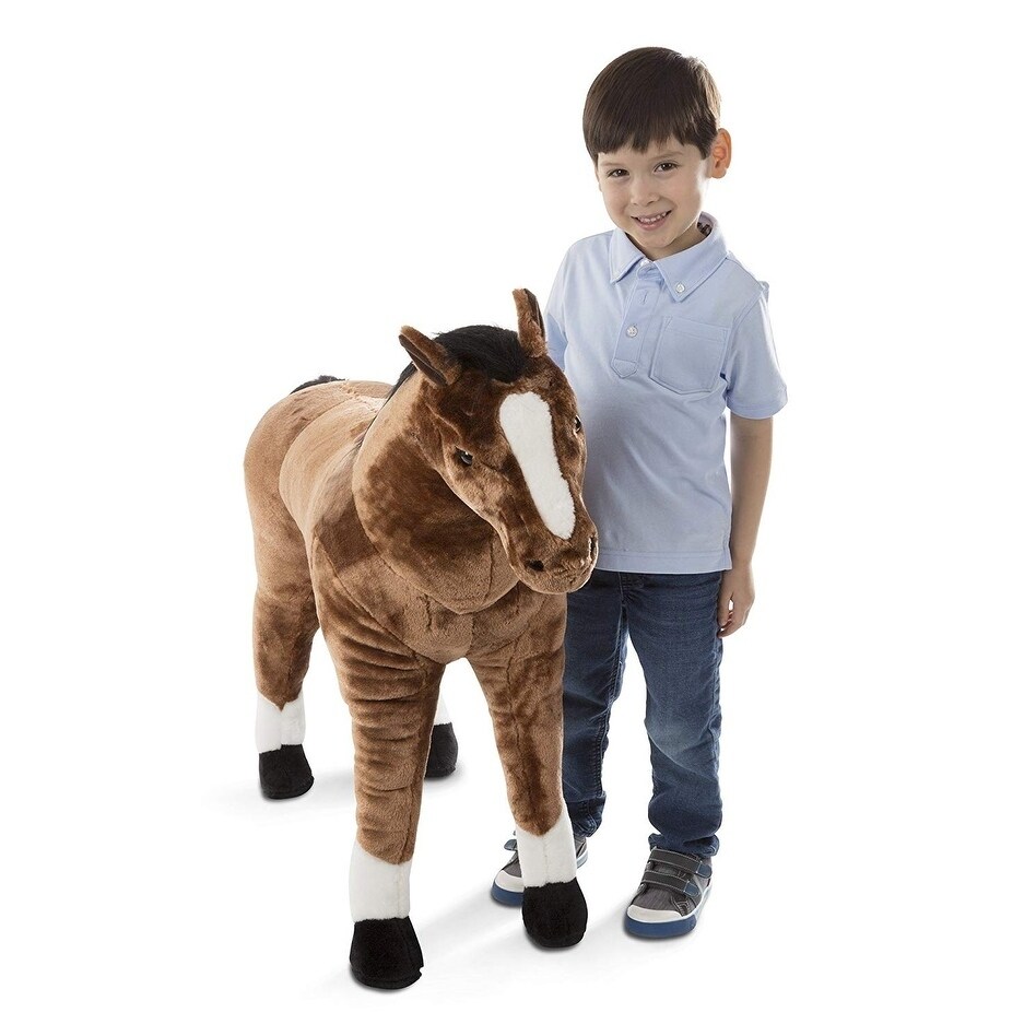 melissa and doug horse plush