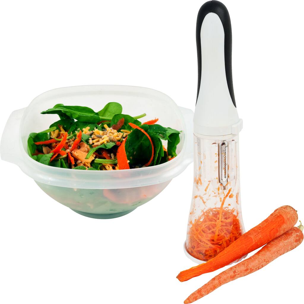 Bonzai All-In-One 3-blade Peeler with Collecting Chamber