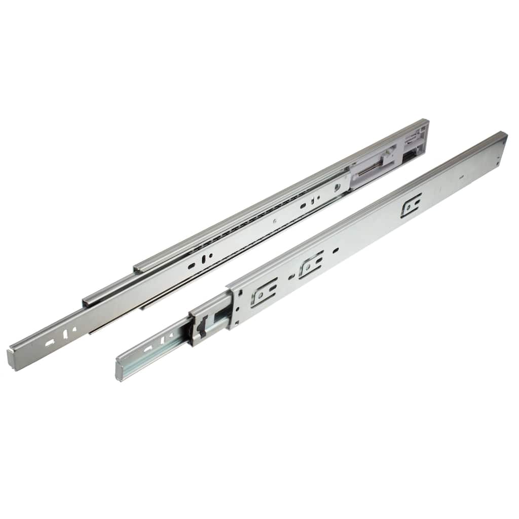 GlideRite 20-inch 2075-ZC Full Extension Soft Close Drawer Slides (Pack of 10 Pairs)