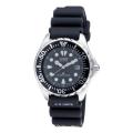 citizen eco drive black rubber strap