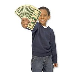 preview thumbnail 3 of 1, Melissa & Doug Classic Play Money Set