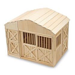 melissa and doug fold and go horse stable