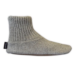 Hand-Washable Ragg Wool Slipper Socks 