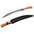 Defender 21-inch Full-tang Collectible Black Sword with Sheath