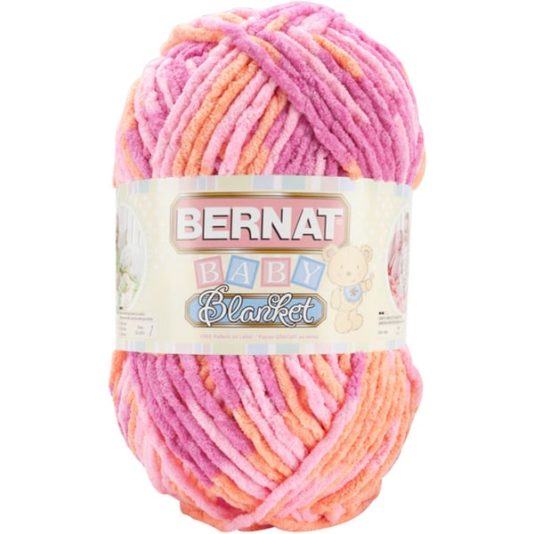 Bernat Peachy Baby Blanket Yarn - 13842072 - Overstock.com Shopping ...