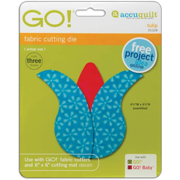 Shop Accuquilt Go Baby Tulip Fabric Cutting Dies Free Shipping