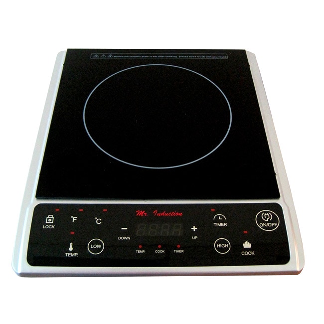 Silver 1300 watt Induction Cooktop   13842394   Shopping