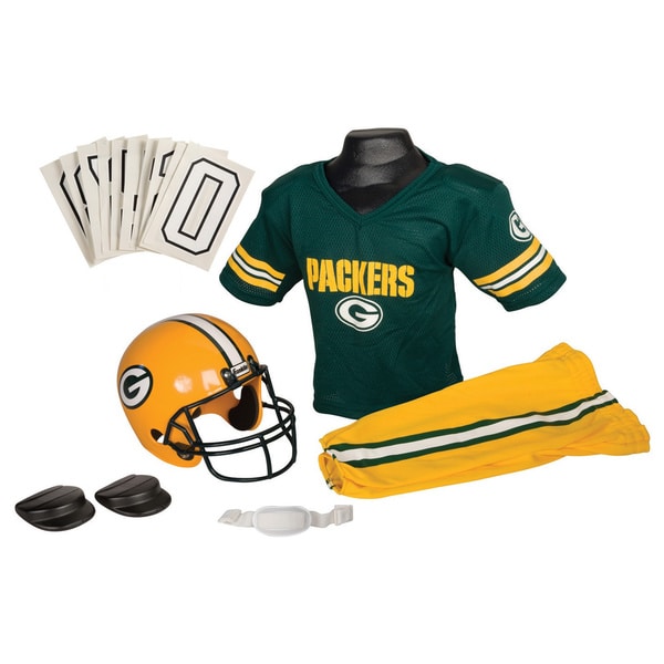 Franklin Sports NFL Green Bay Packers Youth Uniform Set Franklin Sports Dress Up