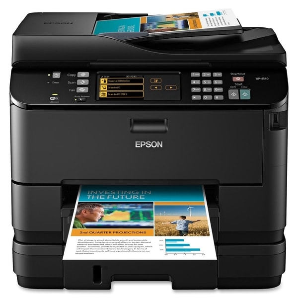 Epson WorkForce Pro WP-4540 Inkjet Multifunction Printer - Color - Pl