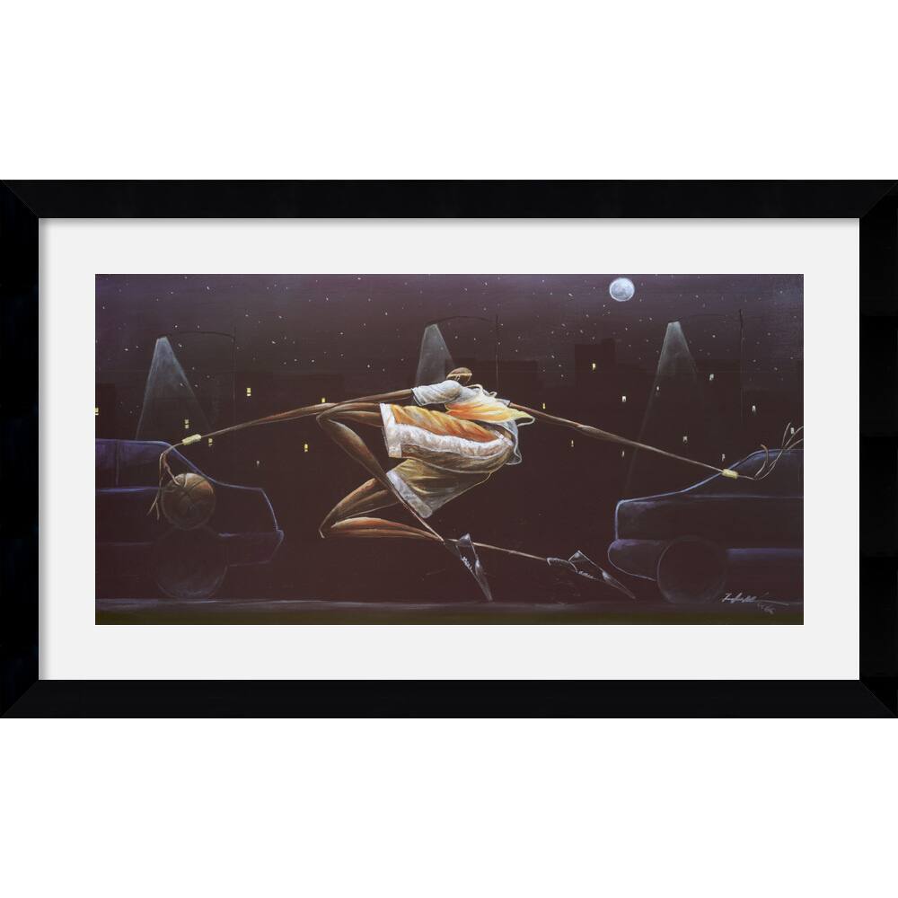 Frank Morrison 'Midnight Crossover' Framed Art Print