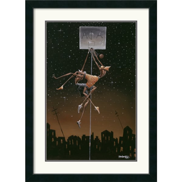 Frank Morrison 'Alpha Fly Slam' Framed Art Print Prints