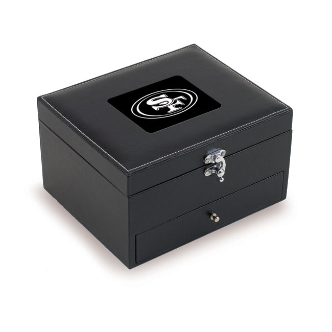 Picnic Time San Francisco 49ers Cabernet 8-piece Wine Accessory Set - Black