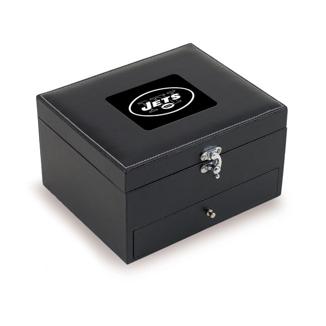 Picnic Time New York Jets Cabernet 8-piece Wine Accessory Set - Black