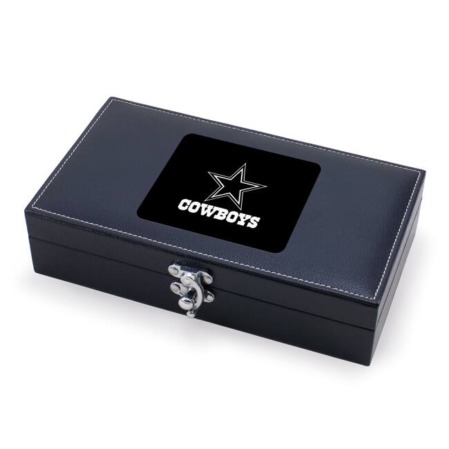 Picnic Time Dallas Cowboys 5-piece Syrah Wine Box Set - Black