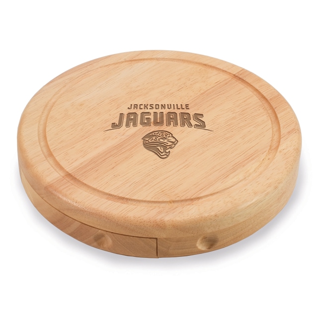 Picnic Time Jacksonville Jaguars Brie Cheese Board Set