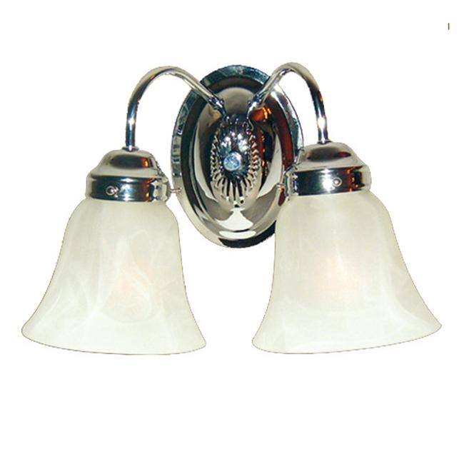 Woodbridge Lighting Ridgemont 2-light Chrome Bath Sconce