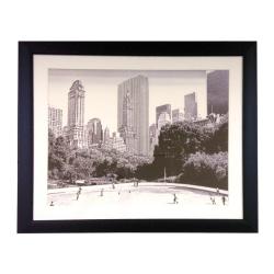 Richard Roffman 'Skating' Modern Framed Art - Bed Bath & Beyond - 6193503