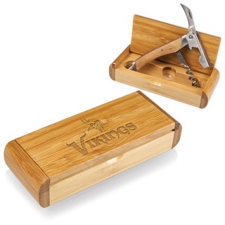 Picnic Time Denver Broncos Elan Bamboo Corkscrew