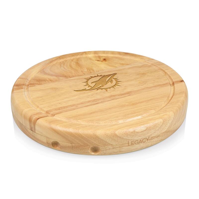 Picnic Time Miami Dolphins Circo Cheese Board Set