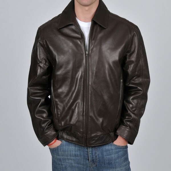 knoles and carter mens leather jacket