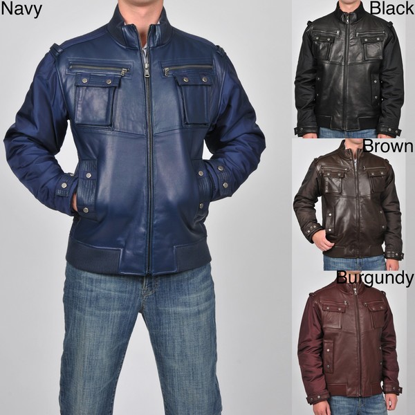 big and tall leather coats